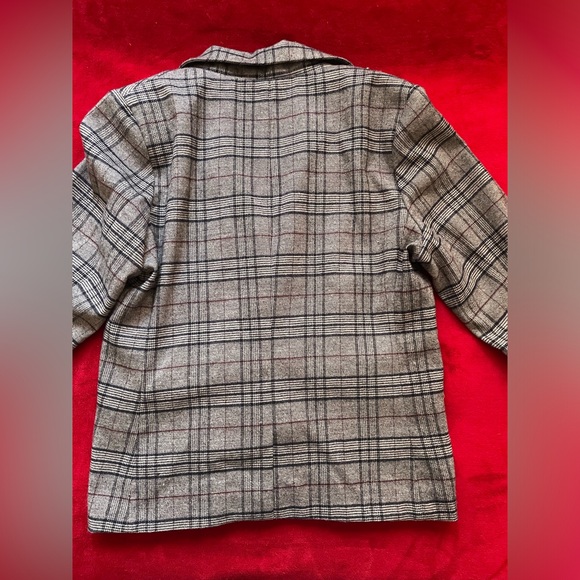 Oner Women's Long Sleeve Collared Multicolor Lined Two Button Blazer Size: L - Picture 10 of 11